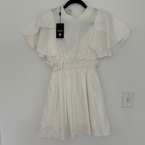 Amazon HP Cream Ruffled Smocked Sundress - Size S
